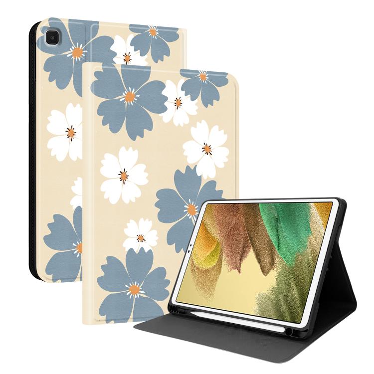 Painted Voltage Vegan Leather Tablet Case with Pen Slot, For Samsung Galaxy Tab A7 Lite
