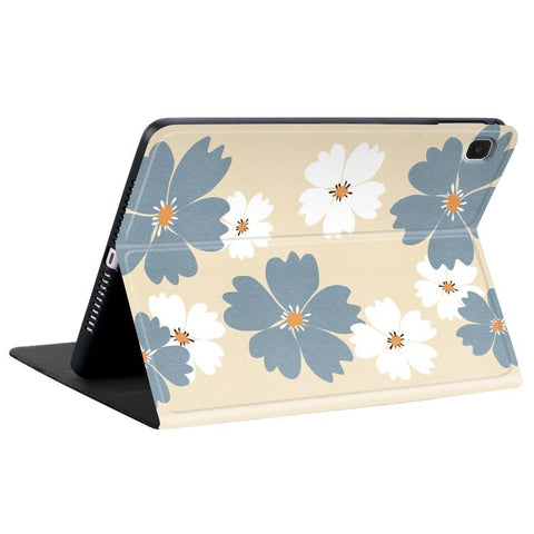 Painted Voltage Vegan Leather Tablet Case with Pen Slot, For Samsung Galaxy Tab A7 Lite