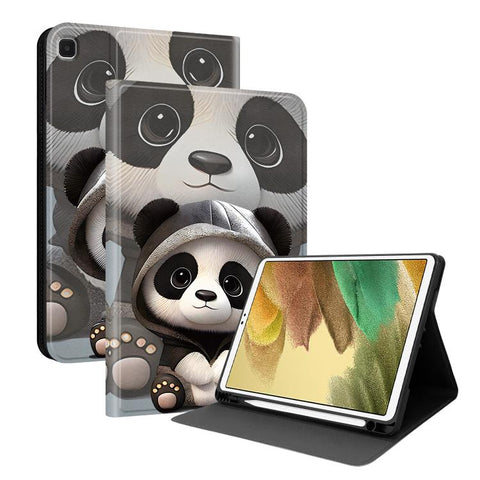 Painted Voltage Vegan Leather Tablet Case with Pen Slot, For Samsung Galaxy Tab A7 Lite