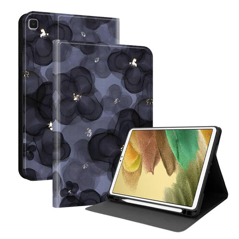 Painted Voltage Vegan Leather Tablet Case with Pen Slot, For Samsung Galaxy Tab A7 Lite