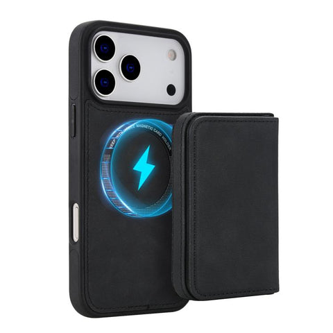 Retro Faux Leather Detachable Magnetic Wallet Bag RFID Blocking Phone Case, For iPhone 18 Pro / 17 Pro, For iPhone 18 Pro Max / 17 Pro Max