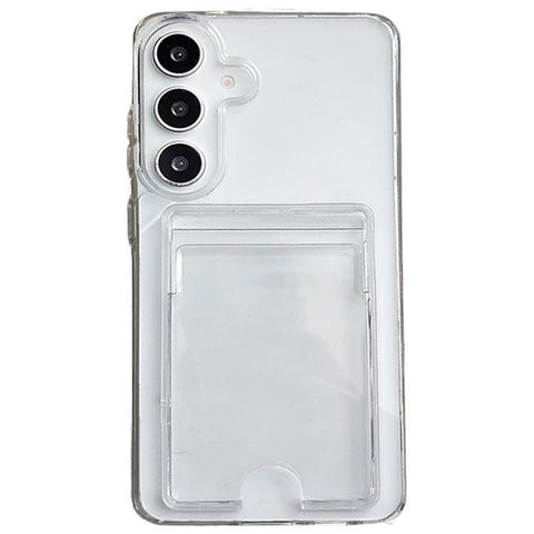 Acrylic Card Holder Shockproof Phone Case, For Samsung Galaxy S26+ 5G, For Samsung Galaxy S26 Ultra 5G