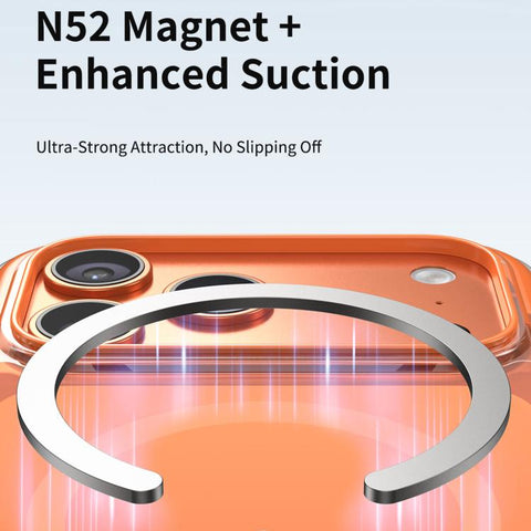 Vacuum Airbag TPU + Acrylic Magnetic Shockproof Phone Case, For iPhone 18 Pro / 17 Pro, For iPhone 18 Pro Max / 17 Pro Max, For iPhone 17