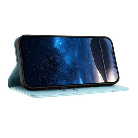 Tulips Butterfly Pattern Magnetic Vegan Leather Phone Case, For iPhone 18 Pro / 17 Pro, For iPhone 18 Pro Max / 17 Pro Max, For iPhone 17e / 16e, For iPhone 17