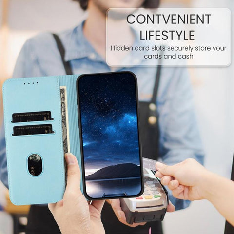 Tulips Butterfly Pattern Magnetic Vegan Leather Phone Case, For Samsung Galaxy XCover7 Pro, For Samsung Galaxy XCover7, For Samsung Galaxy XCover6 Pro