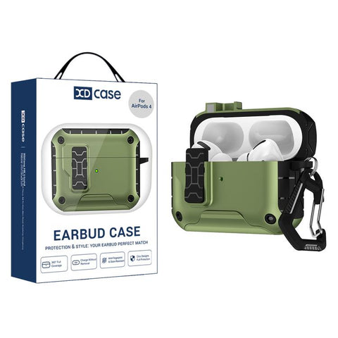 XDcase Auto Pop-Up Magnetic Earbud Case with Holder, For AirPods 5 / 4, For AirPods Pro 3, For AirPods Pro 2 / 1