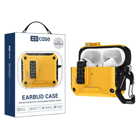 XDcase Auto Pop-Up Magnetic Earbud Case with Holder, For AirPods 5 / 4, For AirPods Pro 3, For AirPods Pro 2 / 1