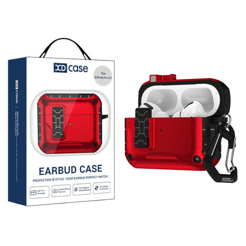 XDcase Auto Pop-Up Magnetic Earbud Case with Holder, For AirPods 5 / 4, For AirPods Pro 3, For AirPods Pro 2 / 1