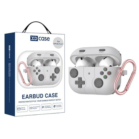 XDcase Retro Game Console Style Silicone Earbuds Case, For AirPods 5 / 4, For AirPods Pro 3, For AirPods Pro 2 / 1
