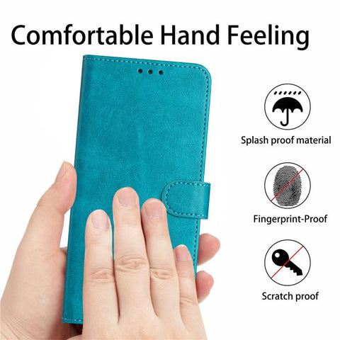 Solid Calf Texture Flip Leather Phone Case, For Samsung Galaxy A57 5G