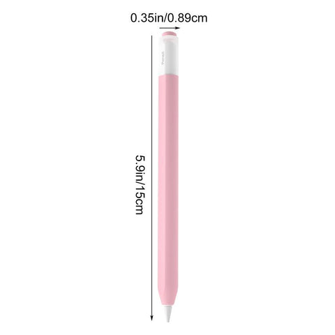 XDcase Jelly Detachable Cap Silicone Stylus Pen Sleeve, For Apple Pencil USB-C / 3