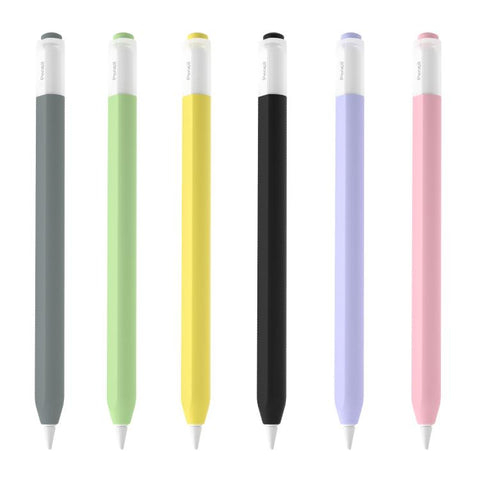 XDcase Jelly Detachable Cap Silicone Stylus Pen Sleeve, For Apple Pencil USB-C / 3