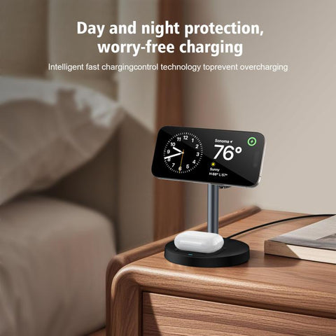 Q11 20W 3 in 1 Multifunctional Magnetic Wireless Charger