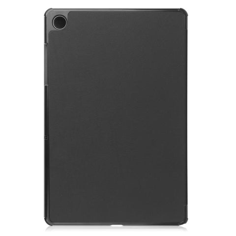 Custer Pure Color 3-Fold Holder Smart Leather Tablet Case, For Samsung Galaxy Tab A11+