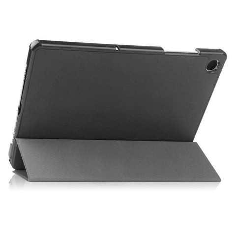 Custer Pure Color 3-Fold Holder Smart Leather Tablet Case, For Samsung Galaxy Tab A11+