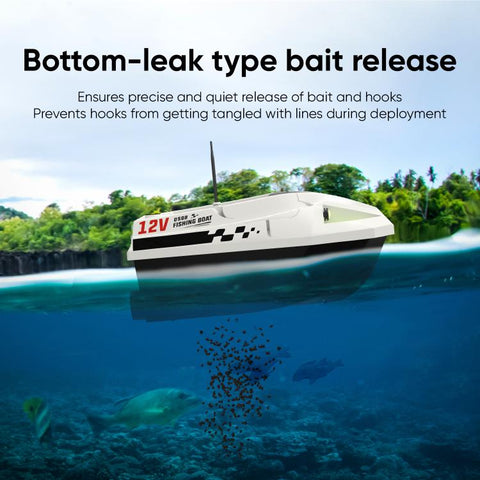 D50B GPS High Speed Smart Remote Control Fishing Bait Boat Support Dragging Net, EU Plug, US Plug, UK Plug