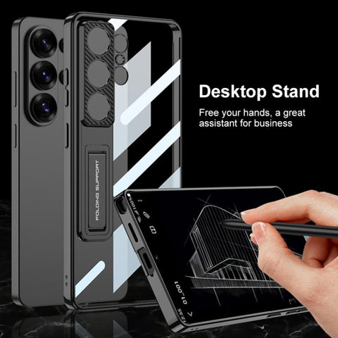 GKK Electroplated Phantom Holder Phone Case, For Samsung Galaxy S26 Ultra 5G