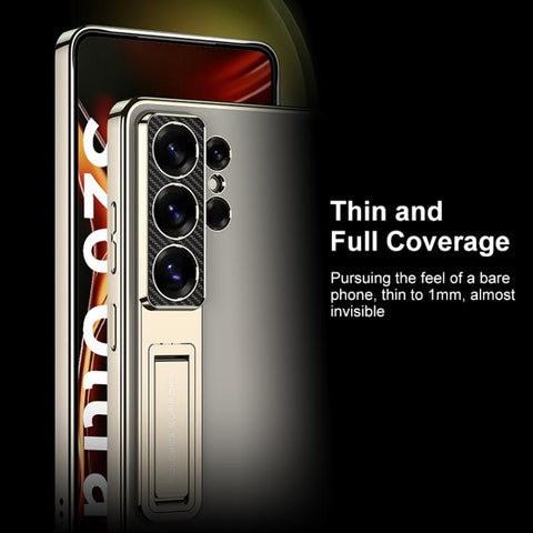 GKK Electroplated Phantom Holder Phone Case, For Samsung Galaxy S26 Ultra 5G