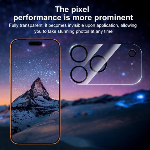 XDcase 5pcs Silkscreen Integrated Tempered Glass Back Camera Film, For iPhone 17 Pro Max, For iPhone 17 Pro, For iPhone 17, For iPhone Air