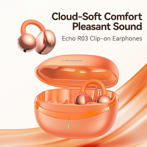 USAMS Echo R03 Clip-On Wireless Earphones