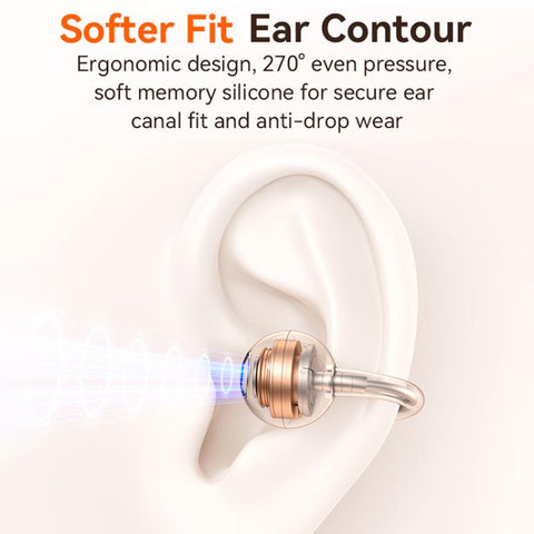 USAMS Echo R03 Clip-On Wireless Earphones