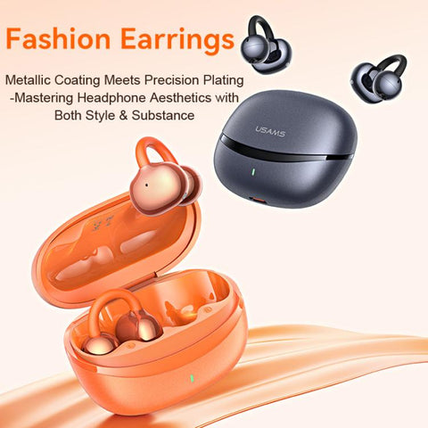 USAMS Echo R03 Clip-On Wireless Earphones