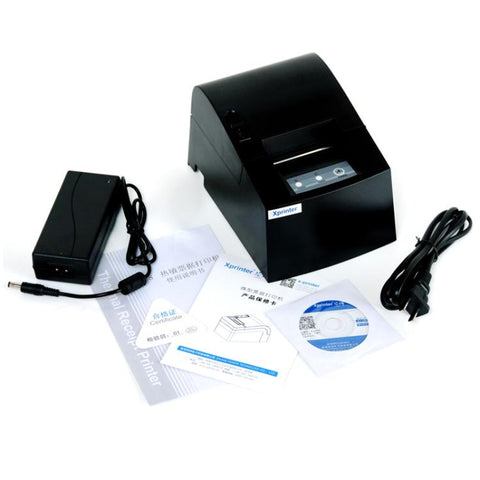 Xprinter XP-58IIIK 58mm Thermal Receipt Printer, USB, Parallel Port, 25 Pin to 9 Pin Serial Port