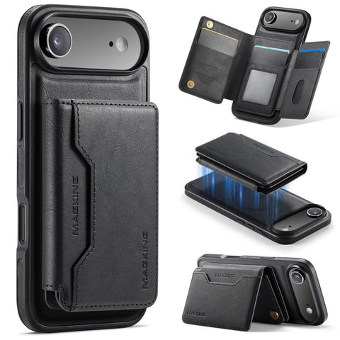 MAGKING K3 Series MagSafe RFID K3 Pro Card Bag Detachable Phone Case, For iPhone 18 Pro / 17 Pro, For iPhone 18 Pro Max / 17 Pro Max, For iPhone Air