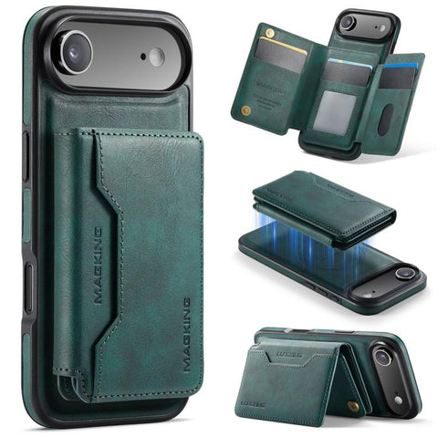 MAGKING K3 Series MagSafe RFID K3 Pro Card Bag Detachable Phone Case, For iPhone 18 Pro / 17 Pro, For iPhone 18 Pro Max / 17 Pro Max, For iPhone Air