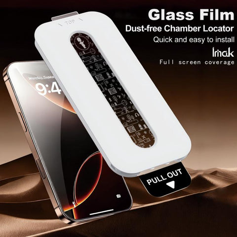 imak Dust-free Chamber Locator Full Coverage Tempered Glass Film, For Galaxy A57 5G, For Samsung Galaxy A36 5G / A56 5G, For Samsung Galaxy A35 5G / A55 5G