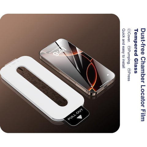 imak Dust-free Chamber Locator Full Coverage Tempered Glass Film, For Galaxy A57 5G, For Samsung Galaxy A36 5G / A56 5G, For Samsung Galaxy A35 5G / A55 5G
