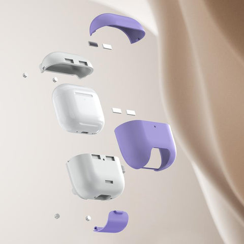 Galaxy Dual Magnetic Earphone Protective Case, For AirPods 4 ANC / AirPods 5, For AirPods Pro 3, For AirPods Pro 2