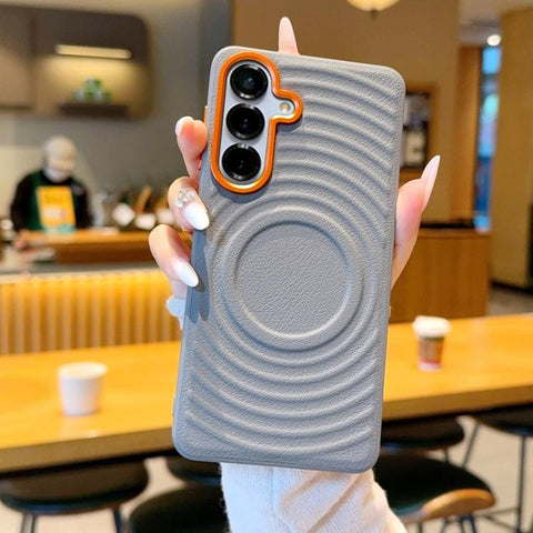 Armor Wave Texture Magnetic Shockproof Phone Case, For Samsung Galaxy S26+ 5G, For Samsung Galaxy S26 Ultra 5G, For Samsung Galaxy S26 5G