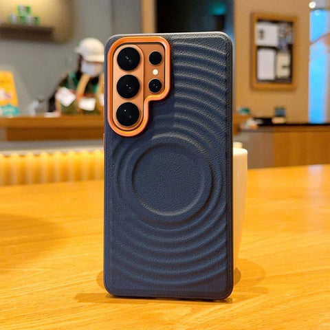 Armor Wave Texture Magnetic Shockproof Phone Case, For Samsung Galaxy S26+ 5G, For Samsung Galaxy S26 Ultra 5G, For Samsung Galaxy S26 5G