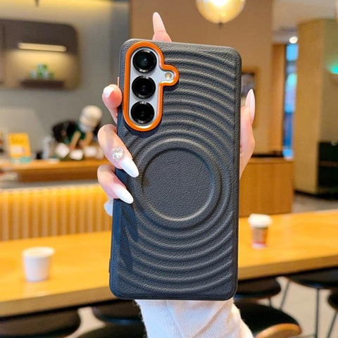 Armor Wave Texture Magnetic Shockproof Phone Case, For Samsung Galaxy S26+ 5G, For Samsung Galaxy S26 Ultra 5G, For Samsung Galaxy S26 5G