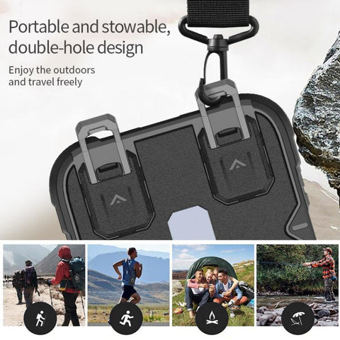 Camera Shield Armor MagSafe Holder Phone Case with Strap, For Samsung Galaxy S25 Ultra 5G