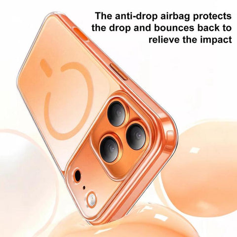 Frosted PC Hybrid TPU Magnetic Phone Case with AI Sensing Key, For iPhone 17 Pro Max, For iPhone 17 Pro, For iPhone 17, For iPhone Air, For iPhone 16 Pro Max, For iPhone 16 Pro, For iPhone 16