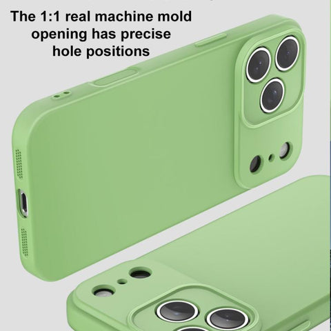 XDcase AI Button Integrated Full Coverage Imitation Silicone Phone Case, For iPhone 17 Pro Max, For iPhone 17 Pro, For iPhone 17, For iPhone Air