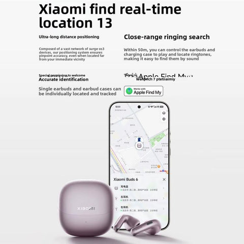 Original Xiaomi Buds 6 Semi-In-Ear TWS Bluetooth Earphones