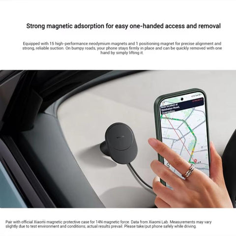 Original Xiaomi 30W Car Magnetic Wireless Charger
