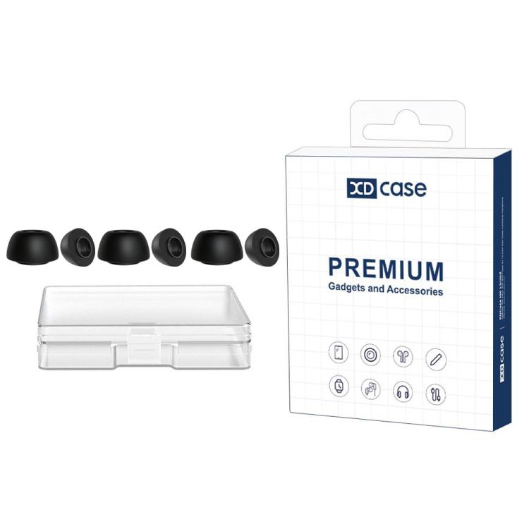 XDcase 3 Pairs Replacement Memory Foam Ear Tips, S Size, 3 Pairs S Size