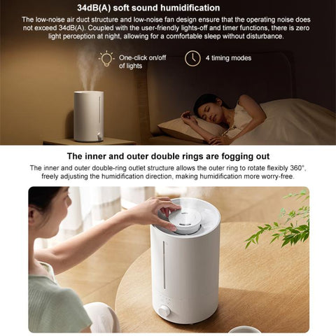 Xiaomi Mijia 4.5L Large Capacity Humidifier 3, Humidifier 3