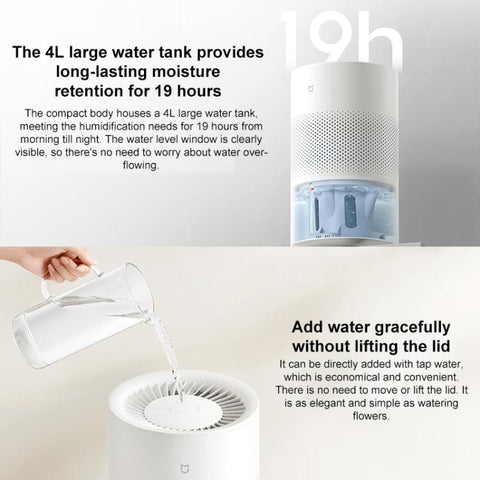 Xiaomi Mijia 4L No-Mist Humidifier 3, 4L No-Mist Humidifier 3