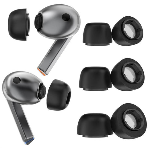 XDcase 3 Pairs Replacement Memory Foam Ear Tips, S/M/L Size, 3 Pairs S/M/L Size