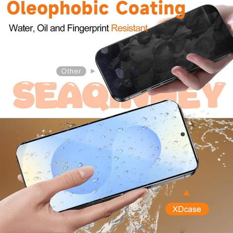 XDcase 5pcs / Pack Silk Screen Printed HD Tempered Glass Film, Support Fingerprint Unlock, For Samsung Galaxy S26+ 5G, For Samsung Galaxy S26 Ultra 5G, For Samsung Galaxy S26 5G, For Samsung Galaxy S25 5G, For Samsung Galaxy S25+ 5G                    ...