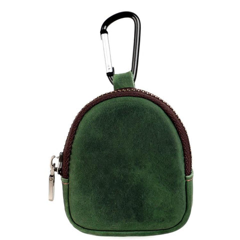 Genuine Leather Shell Shaped Small Coin Purse Earphones Keys Storage Bag