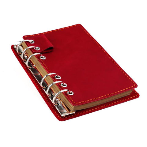 Vintage Genuine Leather Notebook Detachable Loose-Leaf Travel Account Book