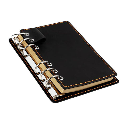 Vintage Genuine Leather Notebook Detachable Loose-Leaf Travel Account Book