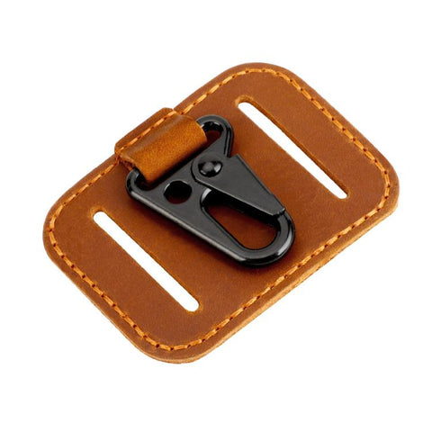 Crazy Horse Leather Car Key Eagle Beak Buckle