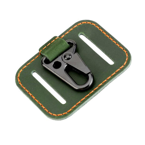 Crazy Horse Leather Car Key Eagle Beak Buckle